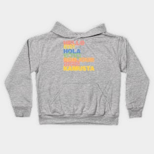 Hello Kids Hoodie